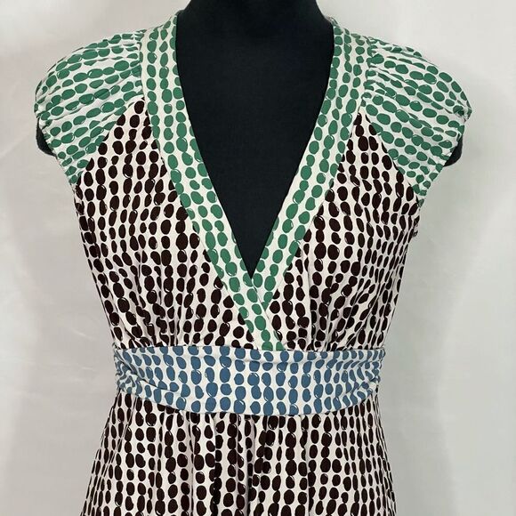 BCBGMAXAZRIA Polka Dot Blouse - Women’s M - Picture 4 of 7